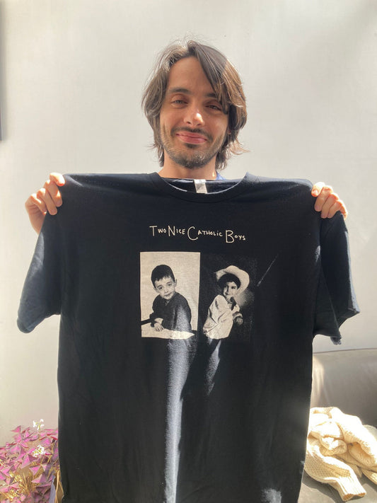 Two Nice Catholic Boys t-shirt